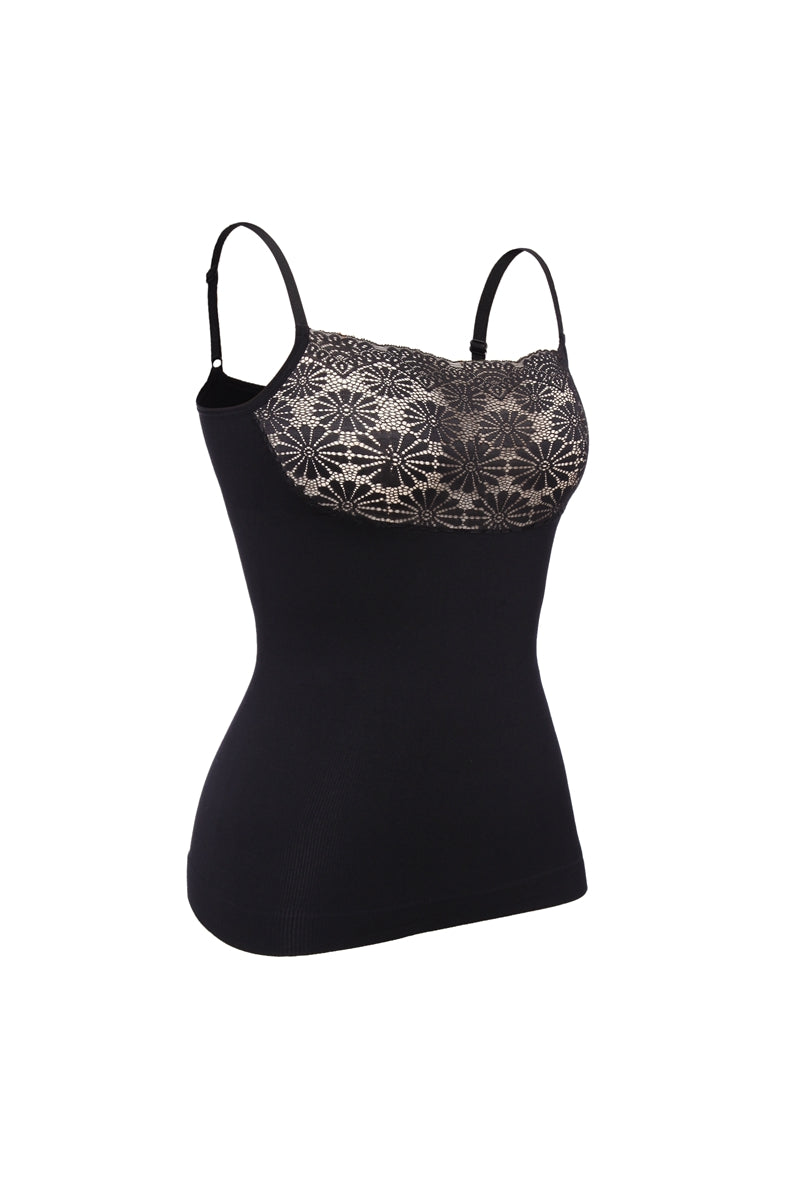 spanx black cami with - Gem