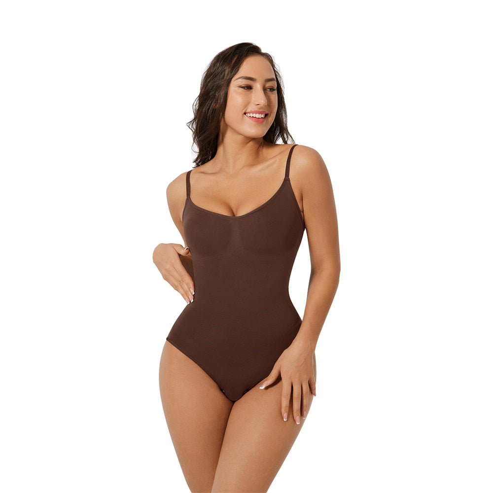 Seamless Tummy Control Hourglass Shaping Bodysuit