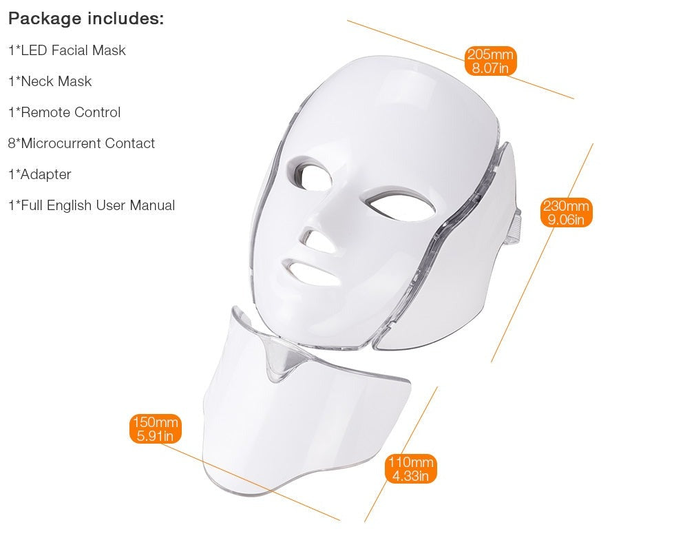 led light facial machine