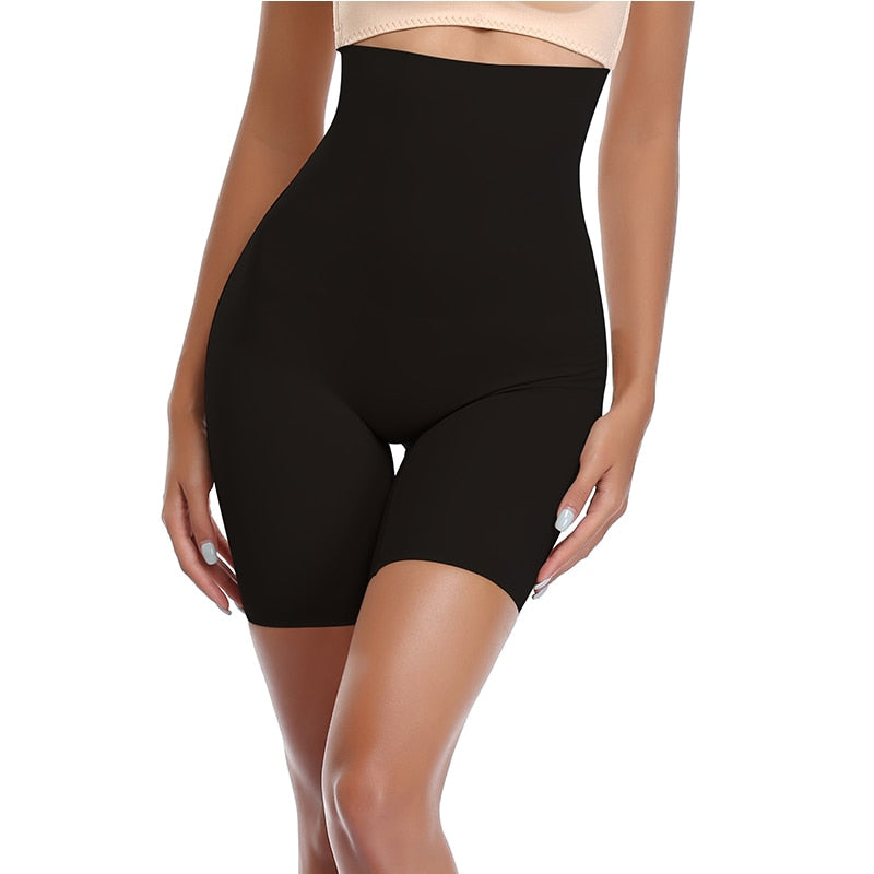 high waisted shaping shorts