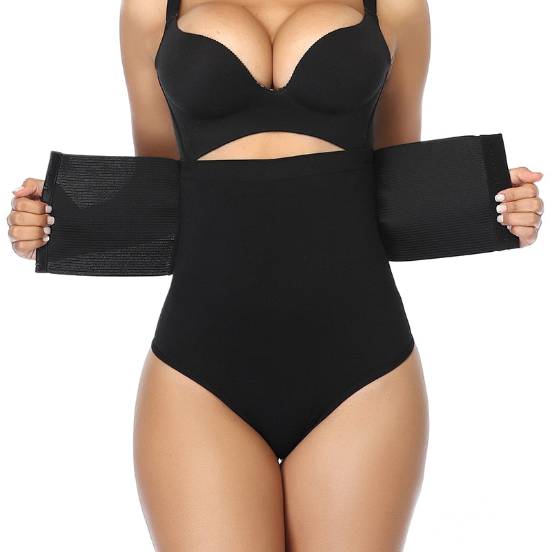 Extra High-Waisted Firm Sculpting Thong –