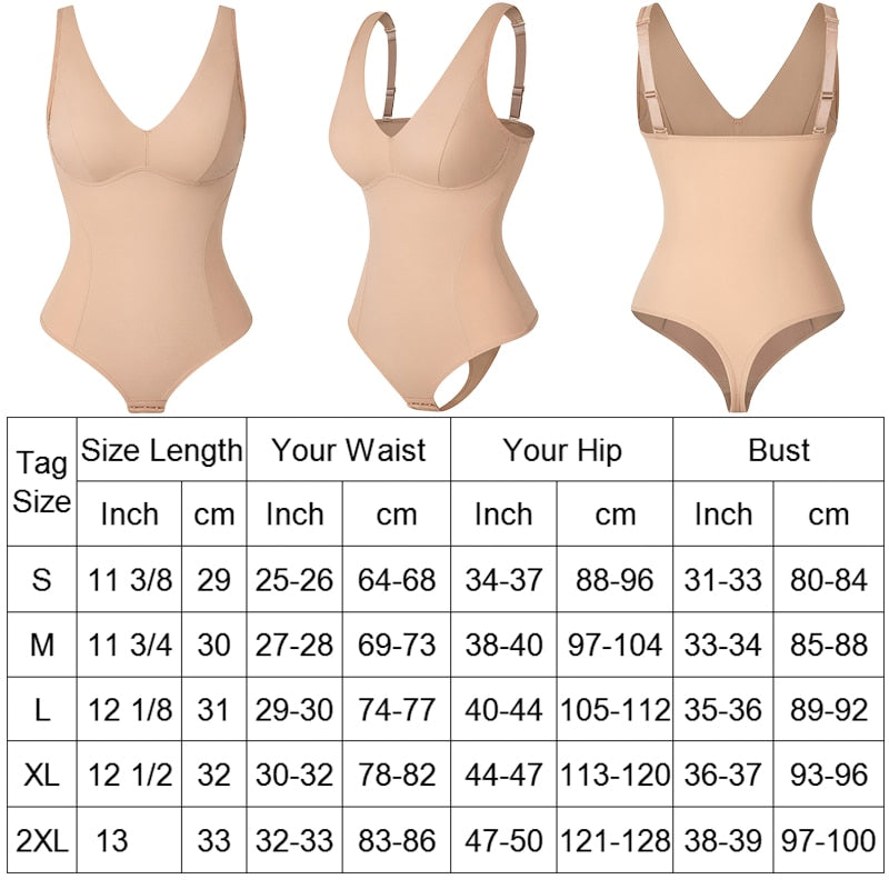 thong compression bodysuit